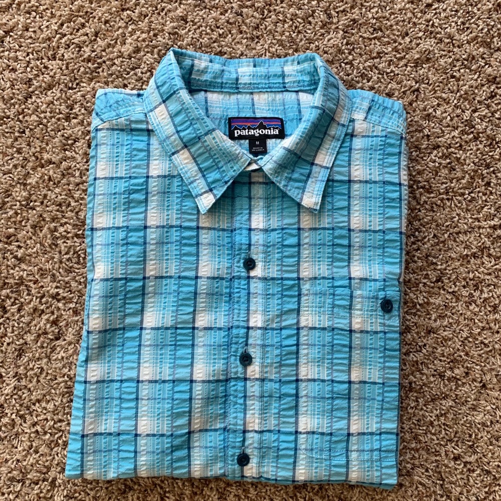 Patagonia Men's Puckerware® Shirt. Organic cotton